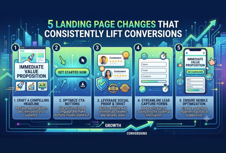 5 Landing Page Changes That Consistently Lift Conversions