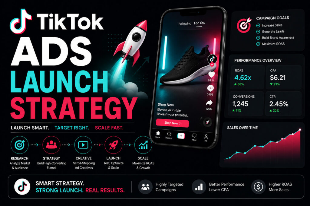 TikTok Ads launch strategy case study