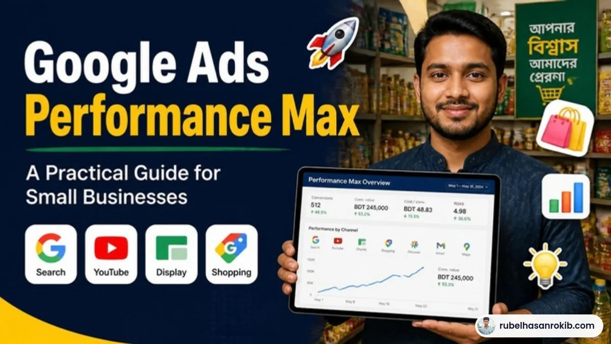 Google Ads Performance Max guide by Rubel Hasan Rokib