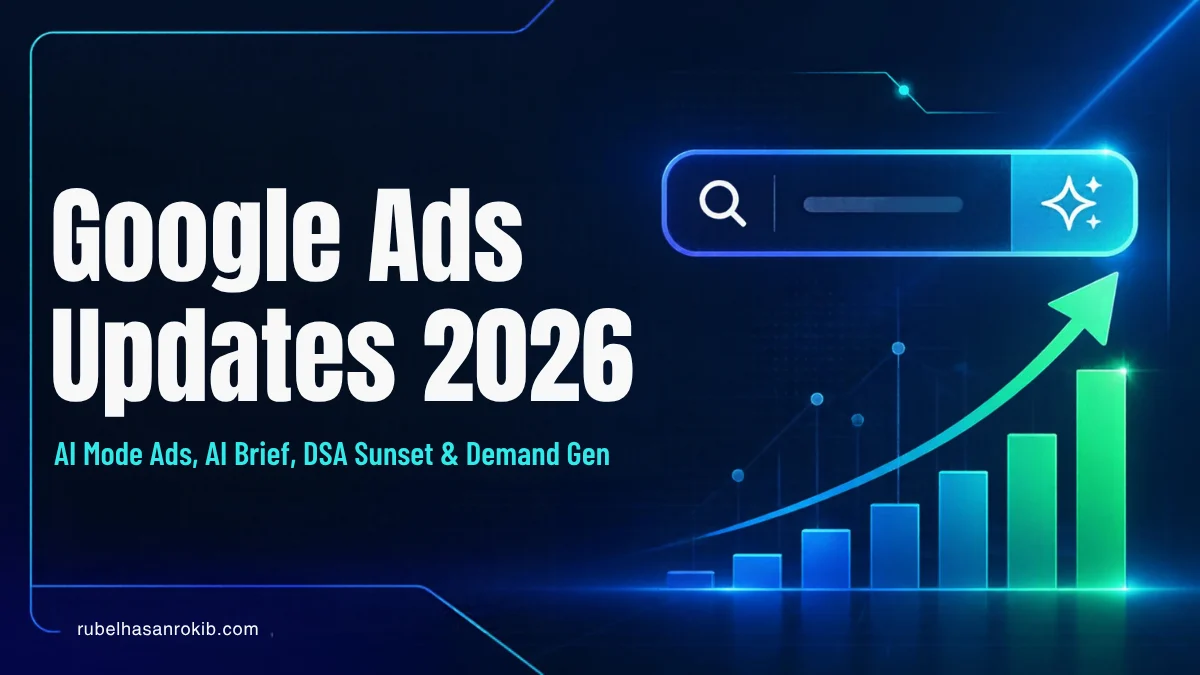 Google Ads updates 2026 guide by Rubel Hasan Rokib